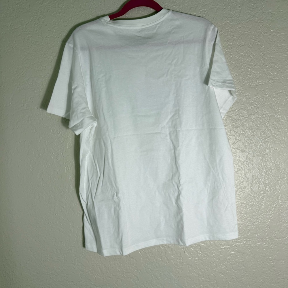 Adidas Americana Badge of Sport Tee Size XL 100% Cotton Athleisure Athletic - Picture 2 of 7